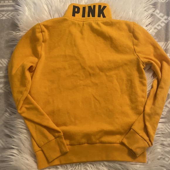 SOLD Victoria Secret Pink Pull Over Soft Yellow Sweater - Picture 5 of 5